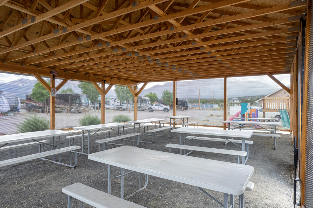 Outdoor Pavillion Interior